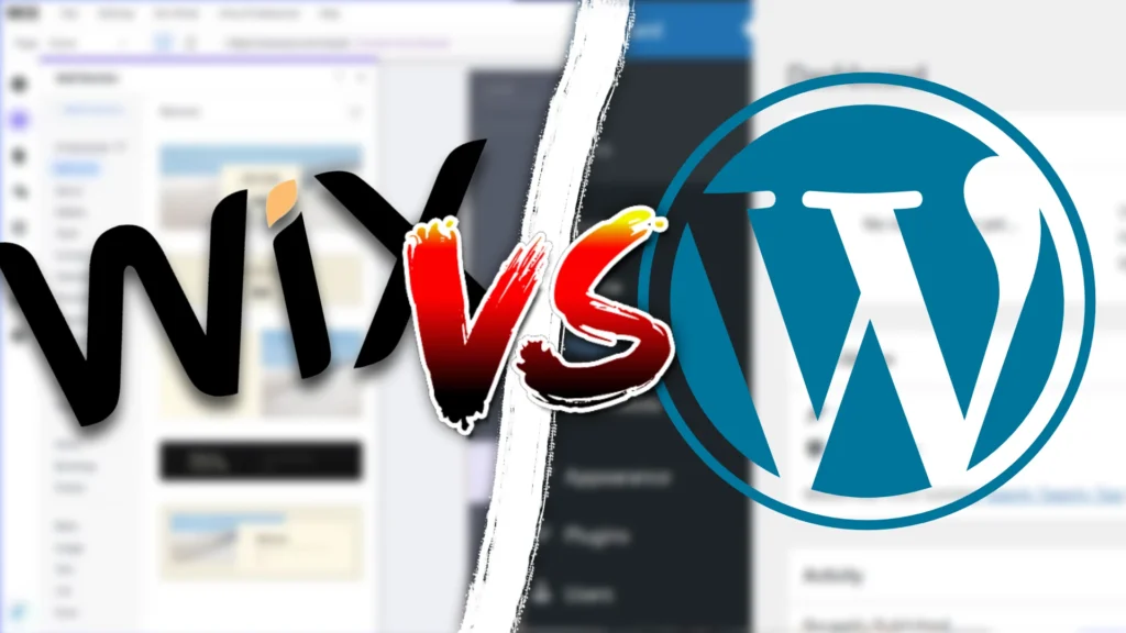 wix vs wp blog featured image